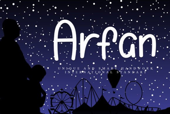 Arfan: A Display Font That Elevates Digital Branding