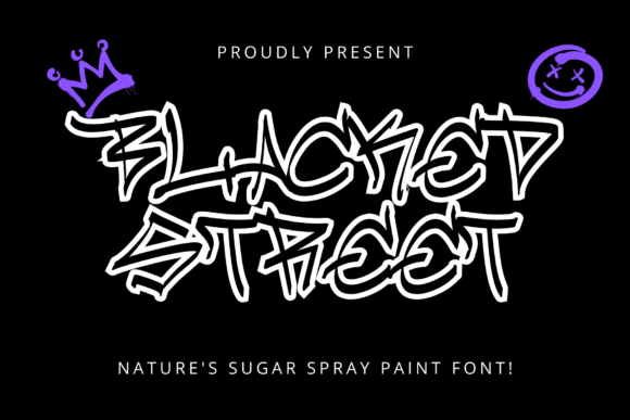 Blacked Street: A Graffiti Font for Bold Branding