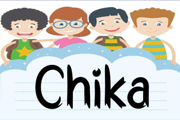 Chika: The Font That Boosted My Bakery’s Brand