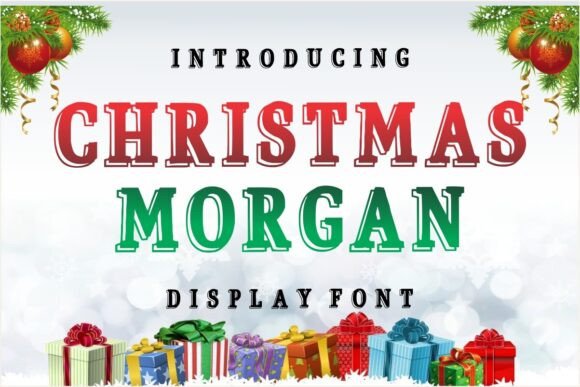 Christmas Morgan: The Winter Font That Elevates Your Campaigns