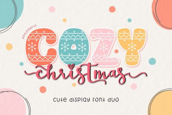 Cozy Christmas Font for Festive Branding