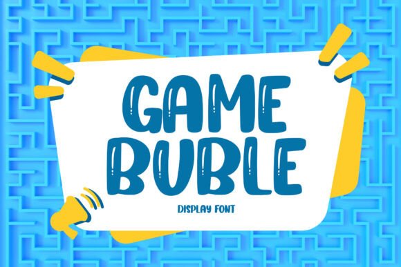 Game Buble: The Font That Elevates Your Brand