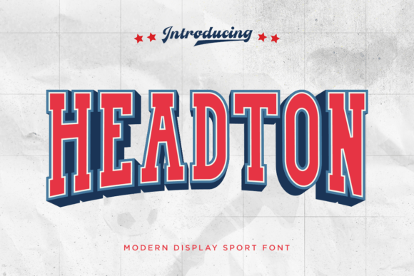 Headton: A Bold Font for Crafters and Product Creators