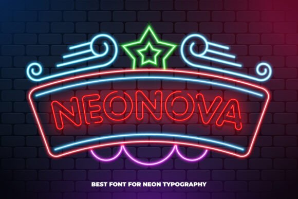 Neonova: The Font That Lights Up Your Campaign