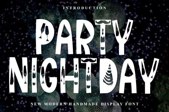 Party Nightday: A Display Font for Editorial Creativity