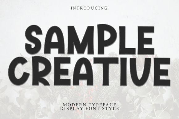 Sample Creative: A Bold Choice for Branding Projects