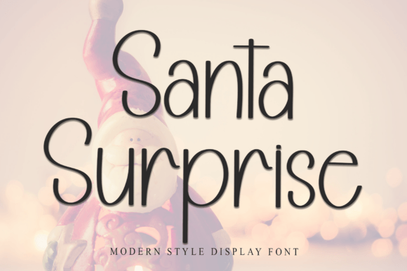 Santa Surprise: A Festive Font for Seasonal Campaigns