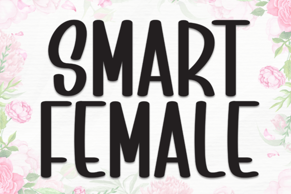 Smart Female: A Display Font for Digital Branding and Web Design