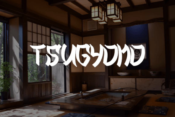 Tsugyono: A Font That Adds Sparkle to Your Brand