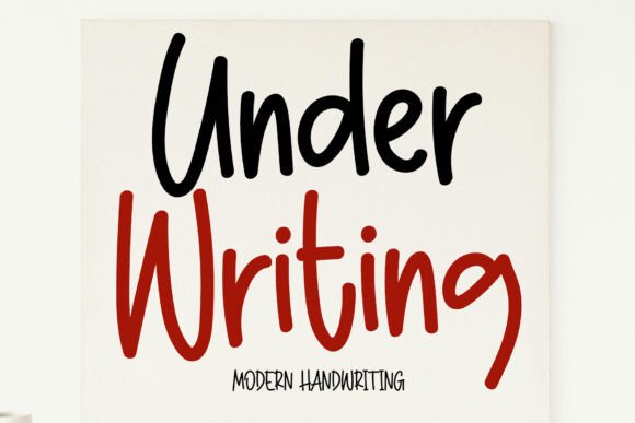Under Writing: A Font That Elevates Branding