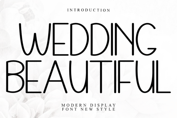 Wedding Beautiful: A Font for Crafting with Grace