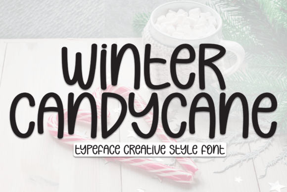 Winter Candycane: A Font That Adds Warmth and Charm to Digital Projects