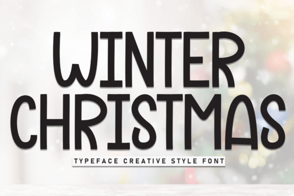 Winter Christmas: A Font That Elevates Your Brand