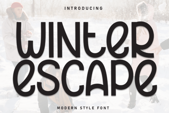 Winter Escape: A Font That Adds Charm to Your Brand