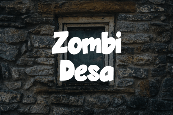 Zombi Desa: A Font for Warmth and Character